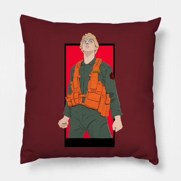 My name is MATT! I'm a radar technician. Pillow by Deadpoolinc