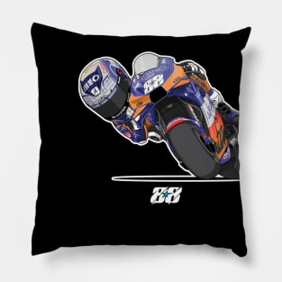 Miguel Oliveira Cartoon Pillow