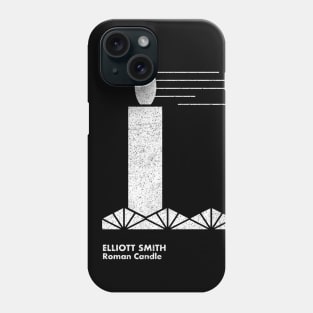 Elliott Smith / Roman Candle / Minimalist Design Artwork Phone Case