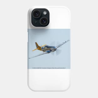 P-51D Mustang Head-On Phone Case