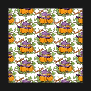 Pumpkins Pattern Art T-Shirt