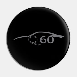 Infiniti Q60 coupe silhouette Pin