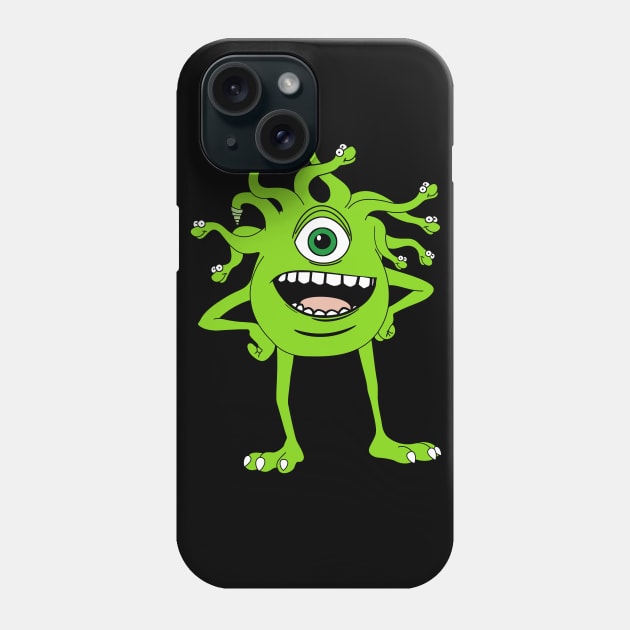 Mike the Beholder Phone Case by MacBain