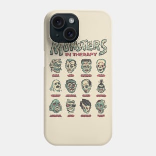 Monsters in therapy Phone Case