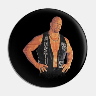 Cold Wrestler Icon Pin