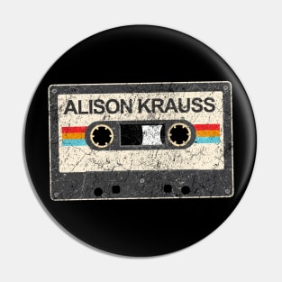 kurniamarga vintage cassette tape Alison Krauss Pin