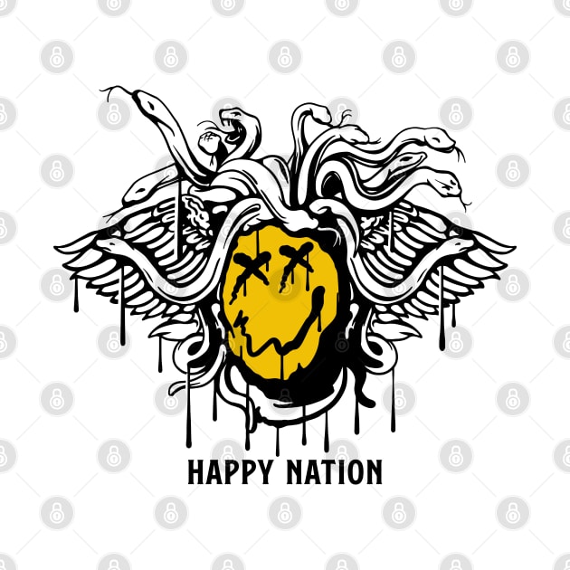 Happy Nation Medusa by CHAKRart