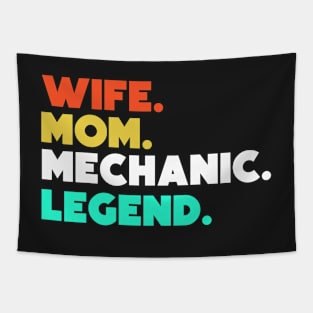 Wife.Mom.Mechanic.Legend. Tapestry