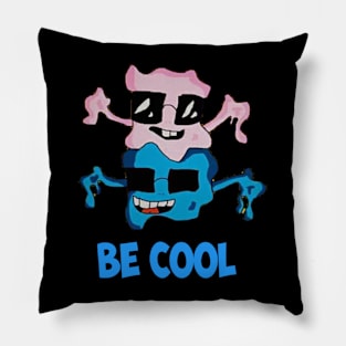 Be cool funny monster swag Pillow