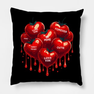 Valentine's Day Hearts Pillow