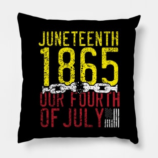 Juneteenth 1865 Pillow