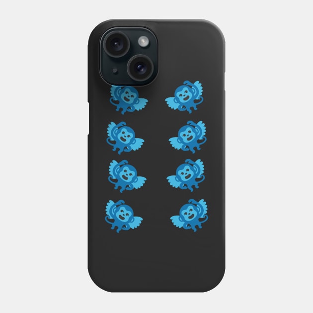 Flying Monkey Sticker Army Phone Case by ForrestFire