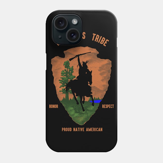 Hatteras  Tribe Native American Indian Vintage Retro Arrow Phone Case by The Dirty Gringo