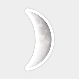 Waxing Crescent Moon Magnet