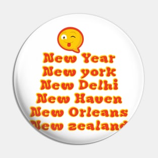 New Year Joke 2019 Pin