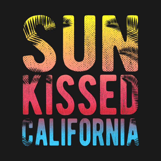 Discover Sun Kissed California - Surf Shop - T-Shirt