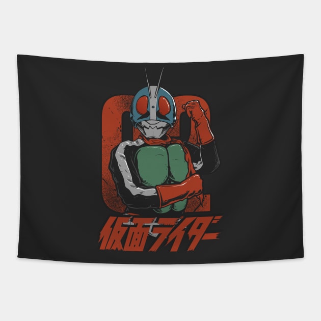 KAMEN RIDER NIGO Tapestry by WahyudiArtwork