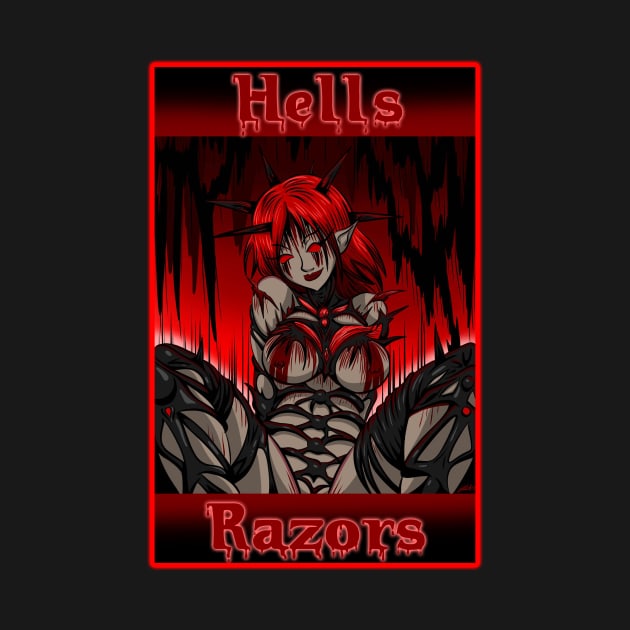 Hells Razors 1 by DarkArtsStudios