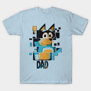 Bluey Best Dad Classic Adult T-Shirt - Inspire Uplift