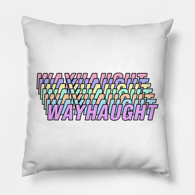 Wayhaught Pillow by Maudeline