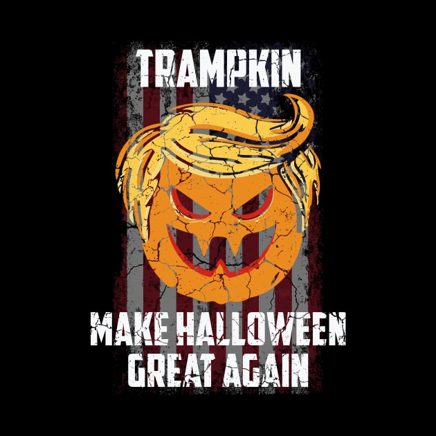 Trampkin Make Halloween Great Again tee design birthday gift graphic by TeeSeller07