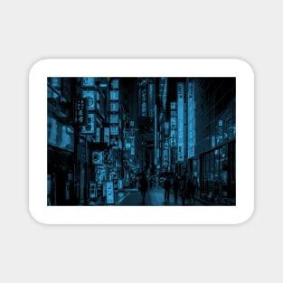 Shinjuku Nights Cyan Recolor Magnet