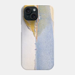 Port of Saint-Cast by Paul Signac Phone Case