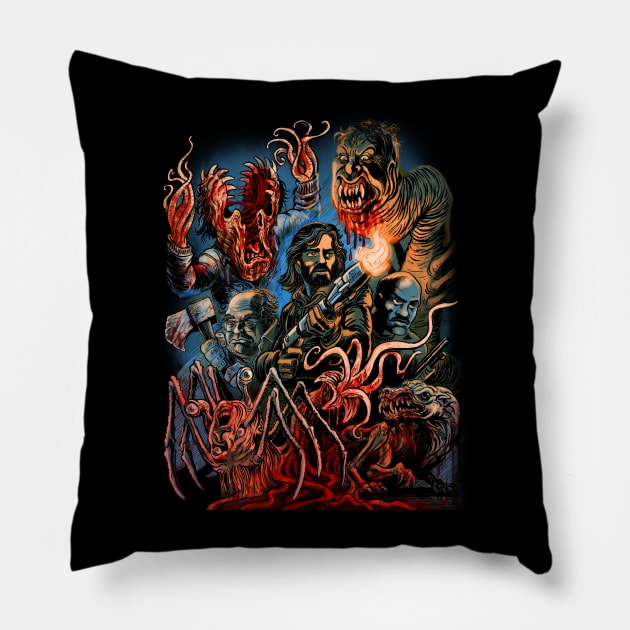 The Thing Pillow by BryanBaugh