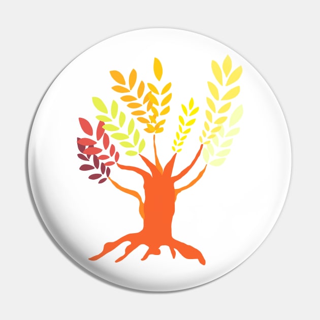 FLAMING TREE Pin by aroba