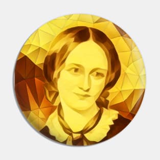 Emily Bronte Golden Portrait | Emily Bronte Artwork 11 Pin