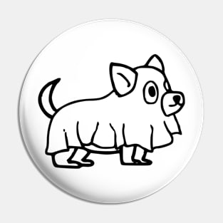 ghost dog Pin