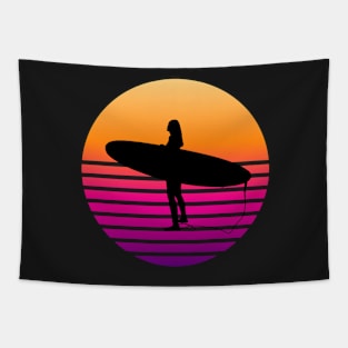 SUNSET SURFING WAHINI Tapestry