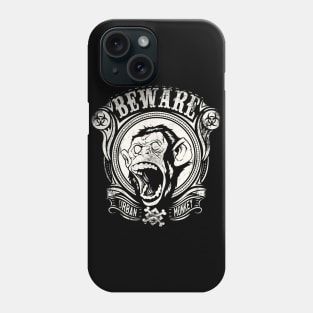 BEWARE URBAN MONKEY by ANIMOX Phone Case