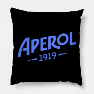 Aperol Blue Logo Pillow