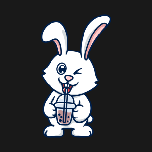 rabbit boba tea T-Shirt