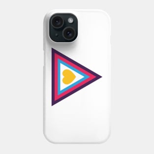 Polyamory Pride Minimalist - Trieception - (New Colors) Phone Case