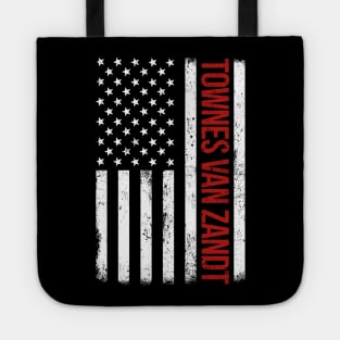 Graphic Townes Proud Name US American Flag Birthday Gift Tote