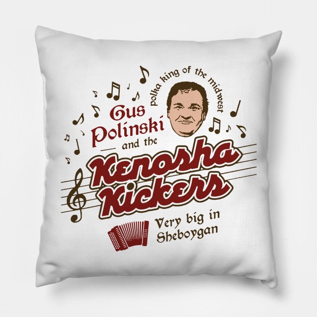 Kenosha Kickers Pillow by majgad