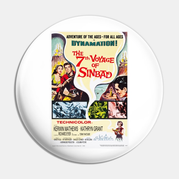 The 7th Voyage of Sinbad Pin by RockettGraph1cs