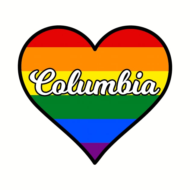 Columbia South Carolina Pride Heart by fearcity