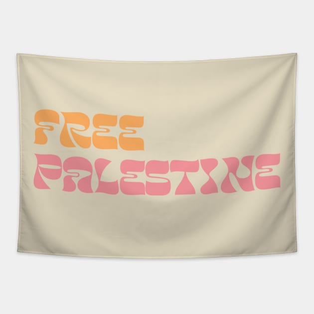 Free Palestine // Support Palestine Tapestry by DankFutura