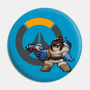 Overwatch - 16-Bit Mei W/ Logo Pin