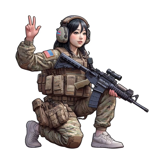 Tactical Girl by Rawlifegraphic