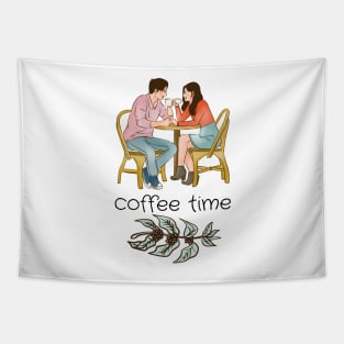 Coffee Give Me Power Tapestry