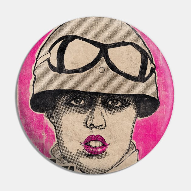 Poly Styrene Pin by aLouro