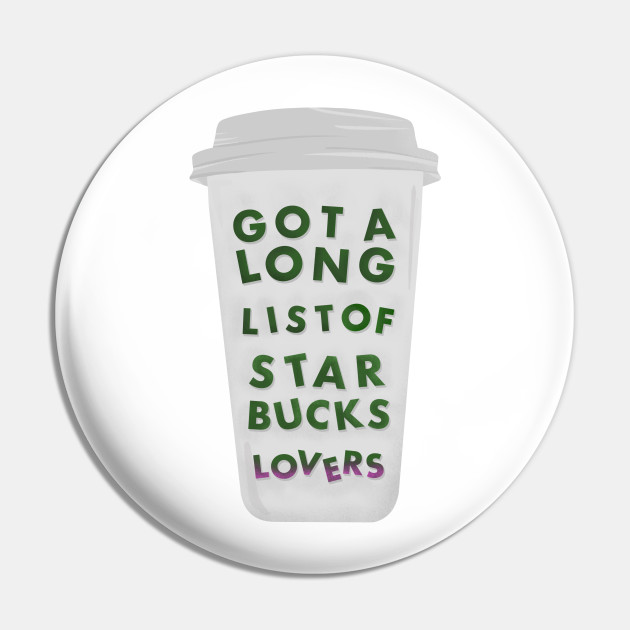 Taylor Swift Starbucks Lovers Cup Sticker