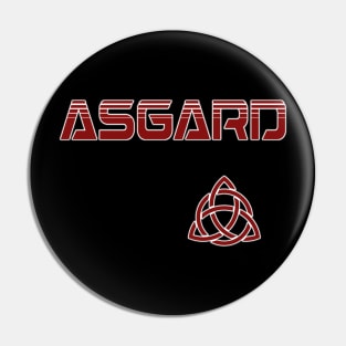 1980s style Asgard Baseball Jersey Pin