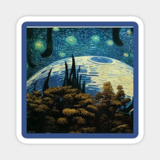 Starry Night in Kashyyyk Magnet