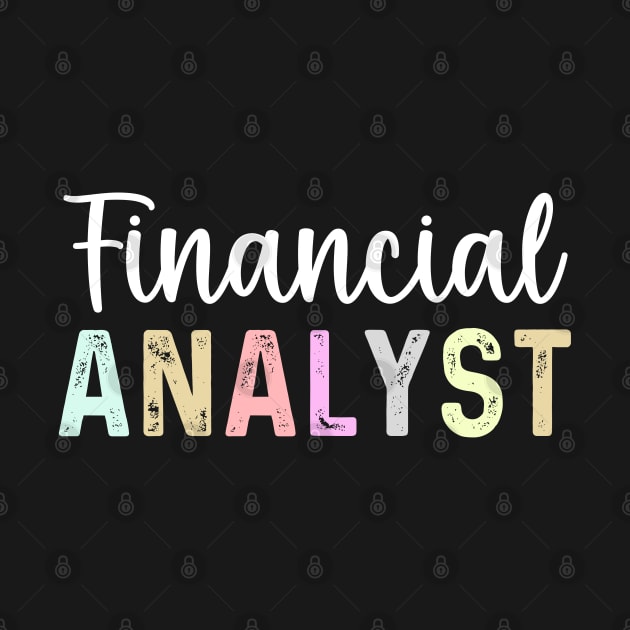 Vintage Assistant Financial Analyst Manager Job by Printopedy