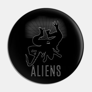 That's inside the room, Aliens Xenomorph Pin